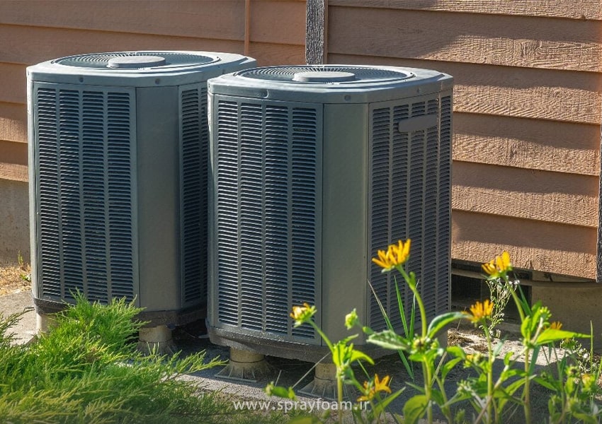 نحوه تزریق و عایق‌ کاری در وسایل تهویه مطبوع