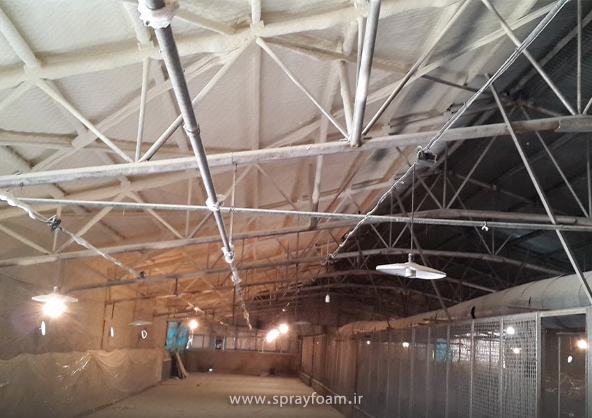 مزایای عایق کاری سقف سوله با عایق پلییورتان