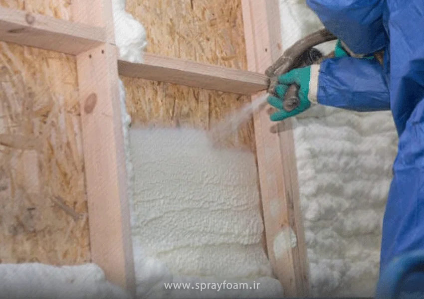 نحوه اجرای فوم پاششی پلی یورتان