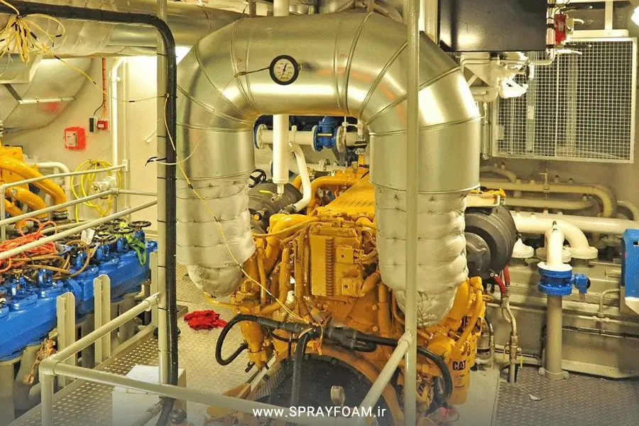 عایق صوتی موتورخانه